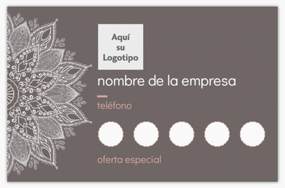 Vista previa del diseño de Galería de diseños de tarjetas de visita con acabado mate reciclado para salud y bienestar, Standard (85 x 55 mm)