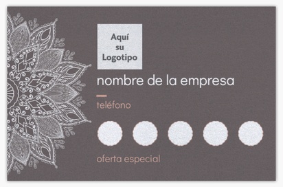 Vista previa del diseño de Galería de diseños de tarjetas de visita papel perla para belleza y spa