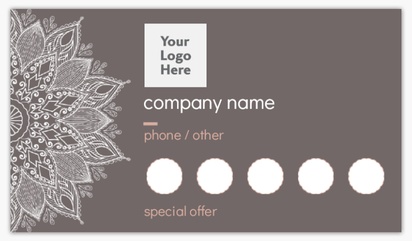Design Preview for Design Gallery: Sports & Fitness Loyalty Cards