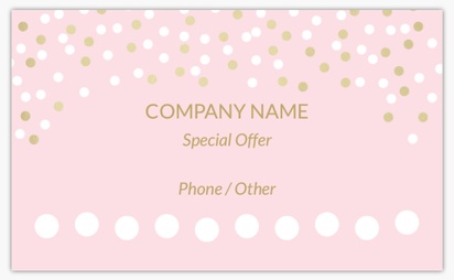 Design Preview for Design Gallery: Event Planning & Entertainment Loyalty Cards, Standard (91 x 55 mm)