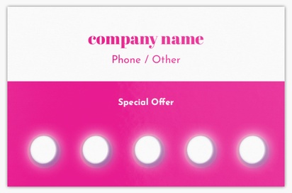 Design Preview for Design Gallery: Tanning Salons Ultra-Thick Business Cards, Standard (85 x 55 mm)