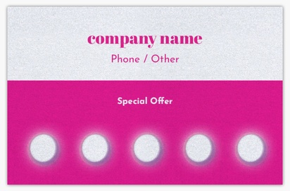 Design Preview for Design Gallery: Tanning Salons Pearl Business Cards