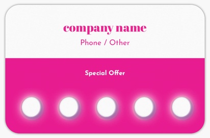 Design Preview for Design Gallery: Tanning Salons Rounded Corner Business Cards, Rounded Standard (85 x 55 mm)