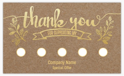 Design Preview for Design Gallery: Gift & Party Shops Loyalty Cards, Standard (91 x 55 mm)