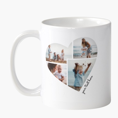 Design Preview for Photo Grid Custom Mugs Templates, 2-Sided