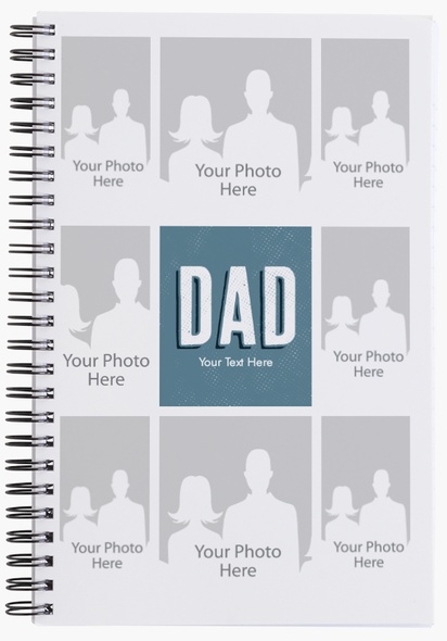 A father photo cream gray design for Traditional & Classic with 8 uploads