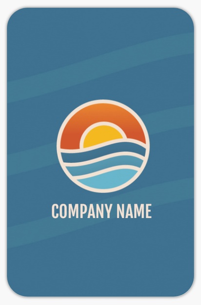 Design Preview for Design Gallery: Boats & Maritime Rounded Corner Business Cards, Rounded Standard (85 x 55 mm)