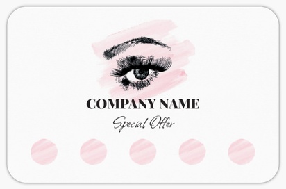 Design Preview for Design Gallery: Beauty Consulting & Pampering Rounded Corner Business Cards, Rounded Standard (85 x 55 mm)