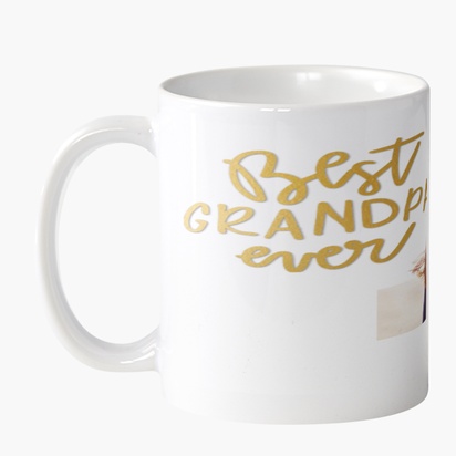 A gold typography grandparent's day brown cream design for Elegant with 1 uploads