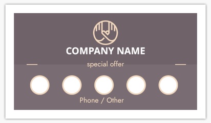 Design Preview for Design Gallery: Health & Wellness Loyalty Cards