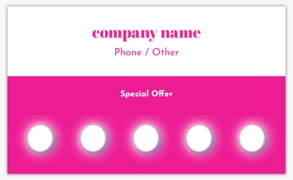 Design Preview for Design Gallery: Clothing Loyalty Cards, Standard (91 x 55 mm)