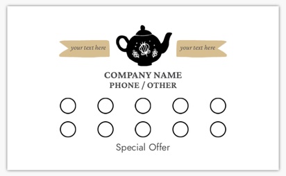 Design Preview for Design Gallery: Furniture & Home Goods Loyalty Cards, Standard (91 x 55 mm)