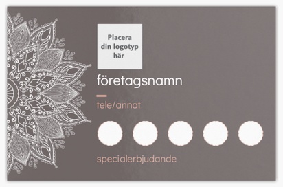 Förhandsgranskning av design för Designgalleri: Hälsa och välmående Extratjocka visitkort, Standard (85 x 55 mm)