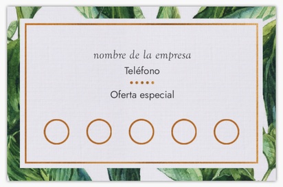 Vista previa del diseño de Galería de diseños de tarjetas de fidelidad para cuidado de la piel