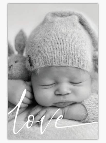 Design Preview for Baby Canvas Prints Templates, 8" x 12" Vertical