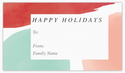 A colorful abstract paint white gray design for Holiday