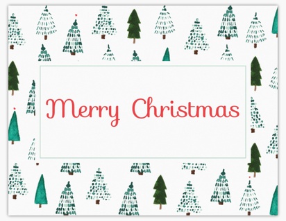 Design Preview for Design Gallery: Christmas Note Cards, Folded 10.7 x 13.9 cm