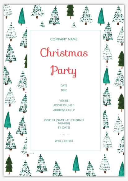 Design Preview for Templates for Christmas Flyers and Pamphlets ,  No fold A5