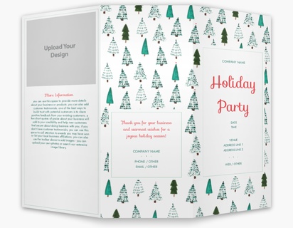 A photo christmas trees white gray design for Holiday with 1 uploads