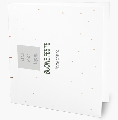 Anteprima design per Biglietti natalizi da stampare: modelli e design, 14 cm x 14 cm  Piegato