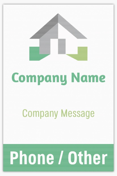 Design Preview for Design Gallery: Property Management Car Window Decals, 20" x 30" Perforated