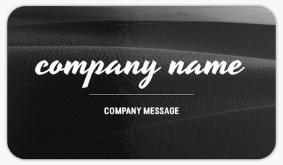Design Preview for Journalism & Media Rounded Corner Business Cards Templates, Standard (3.5" x 2")