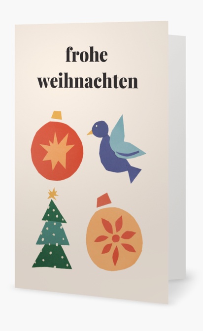 Designvorschau für Designgalerie: Weihnachtskarten Witzig & Skurril, 18.2 x 11.7 cm  Klappformat