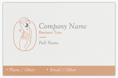 Design Preview for Design Gallery: Yoga & Pilates Ultra-Thick Business Cards, Standard (85 x 55 mm)