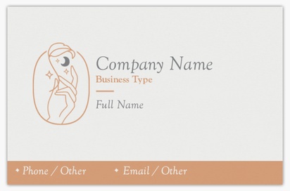 Design Preview for Design Gallery: Religious & Spiritual Standard Business Cards, Standard (85 x 55 mm)