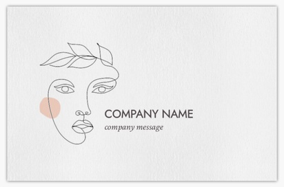 Design Preview for Design Gallery: Tattoo & Body Piercing Natural Uncoated Business Cards