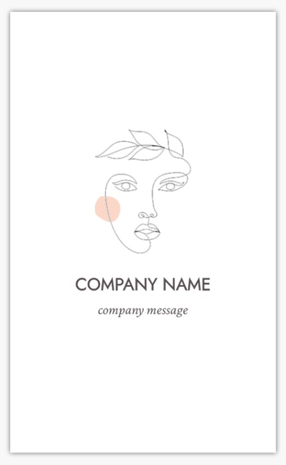 Design Preview for Design Gallery: Beauty Consulting & Pampering Standard Business Cards, Standard (91 x 55 mm)