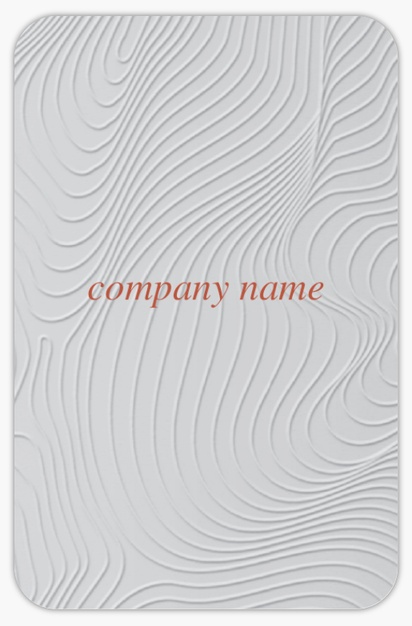 Design Preview for Design Gallery: Journalism & Media Rounded Corner Business Cards, Rounded Standard (85 x 55 mm)