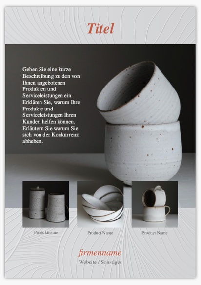 Designvorschau für Designgalerie: Werbeschilder aus Kunststoff Hypothek & Kredit, A1 (594 x 841 mm)