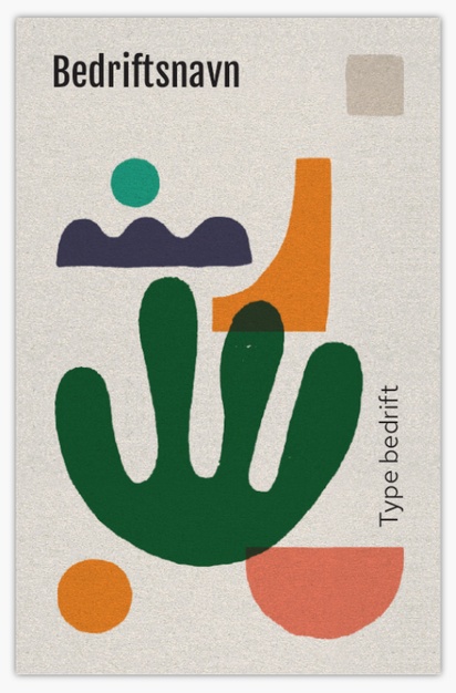 Forhåndsvisning av design for Designgalleri: Kunstgallerier Visittkort av perlemorspapir