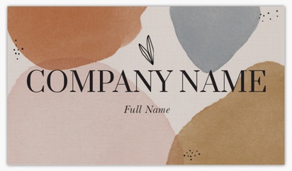 Design Preview for Retail & Sales Linen Business Cards Templates, Standard (3.5" x 2")