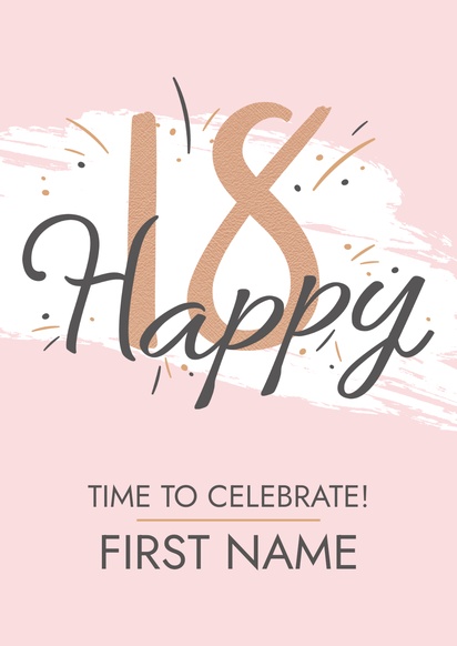 Design Preview for Templates for Milestone Birthday Posters , A2 Vertical