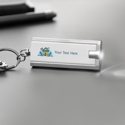 Design Preview for Design Gallery: Fun & Whimsical Keychain with Light
