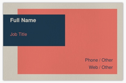 Design Preview for Design Gallery: Recruiting & Temporary Agencies Natural Uncoated Business Cards