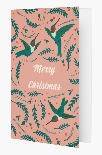 Design Preview for Design Gallery: Bold & Colourful Christmas Cards, Rectangular 18.2 x 11.7 cm