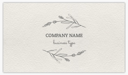 Design Preview for Beauty & Spa Soft Touch Business Cards Templates, Standard (3.5" x 2")