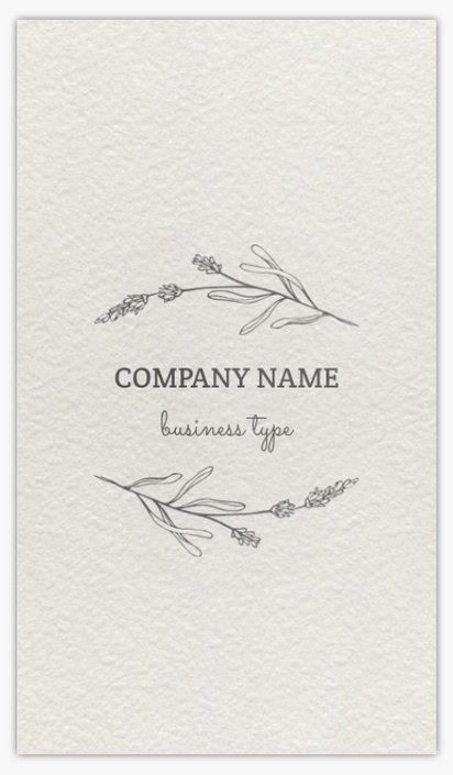 Design Preview for Design Gallery: Florals & Greenery Standard Visiting Cards