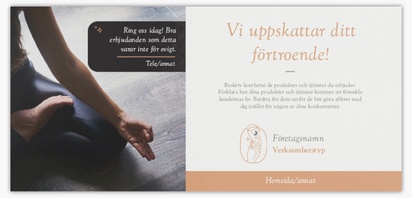 Förhandsgranskning av design för Designgalleri: Hälsa och välmående Flyers och broschyrer,  Ingen falsning DL (99 x 210 mm)