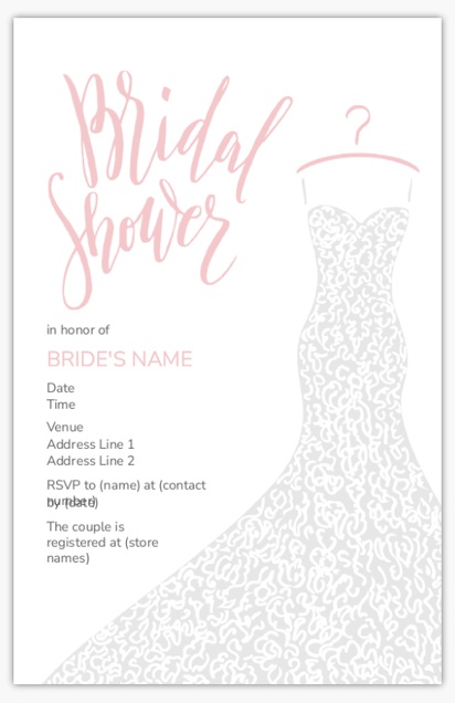 A wedding dress wedding white design for Type