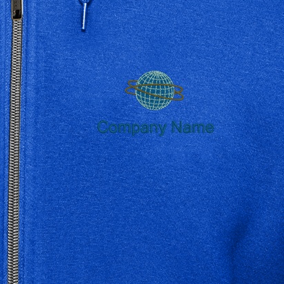 Design Preview for Design Gallery: Travel & Accommodation Customised Hoodies, Royal Blue