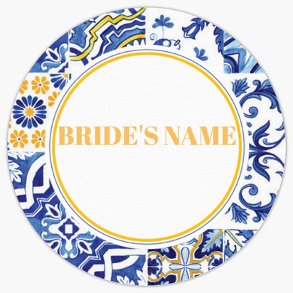 A bright pattern white gray design for Bridal Shower