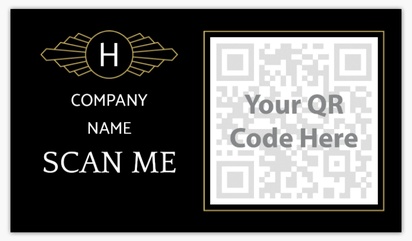 Design Preview for Food & Beverage Soft Touch Business Cards Templates, Standard (3.5" x 2")