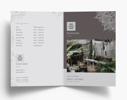 Designvorschau für Designgalerie: Falzflyer Retro, Einbruchfalz A6 (105 x 148 mm)