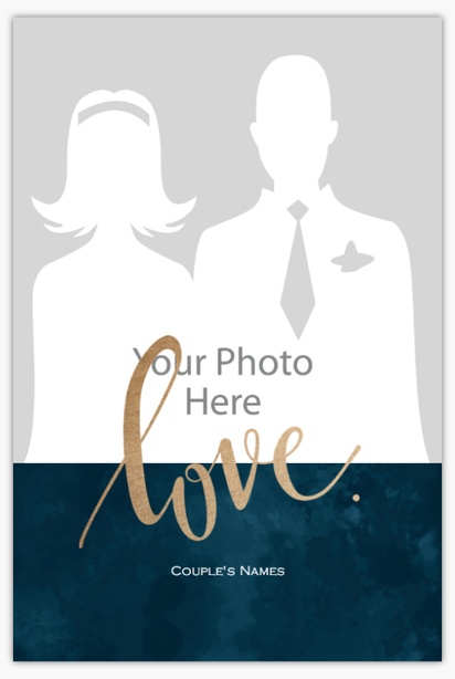 Design Preview for Wedding Events Posters Templates, 24" x 36"