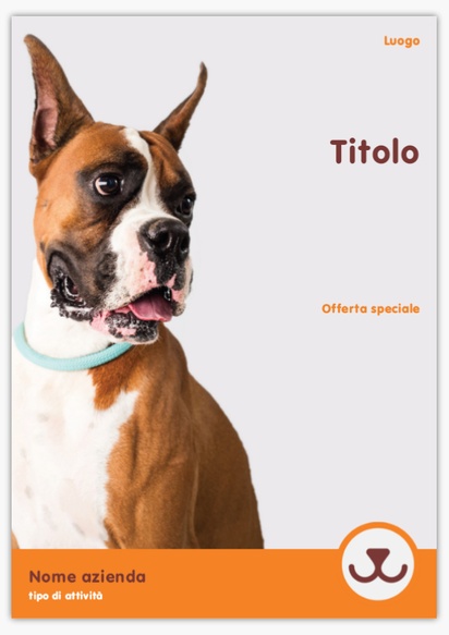 Anteprima design per Galleria di design: manifesti pubblicitari per dog sitter/cura animali, A1 (594 x 841 mm) 