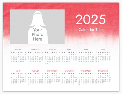 Design Preview for Design Gallery: Magnetic Calendars, Horizontal